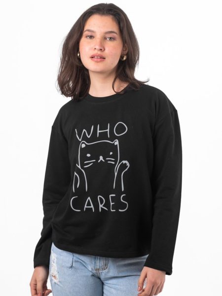 Oversized Black Printed T-Shirt