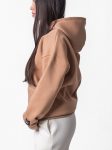 tawny brown hoodie for women