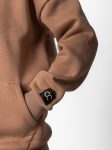 tawny brown hoodie for women