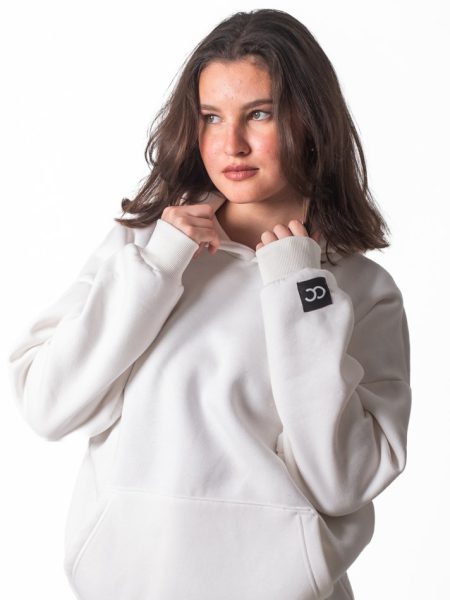 off white hoodie for women