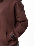 dark brown hoodie for women