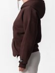 dark brown hoodie for women