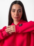 hot pink hoodie for women