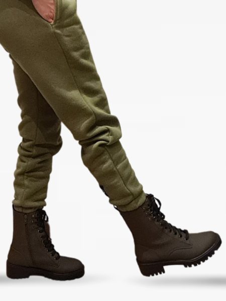 army green sweatpants for women