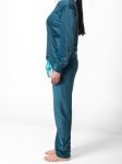 women pajama set turquoise