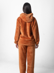 Teddy pajama set rusty brown