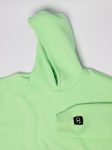 lime green hoodie