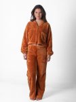 Teddy pajama set rusty brown