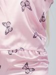 satin pajama shorts ( dusty pink )