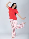 Mix Pajama Set Red