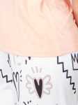 Mix Pajama Set Peach
