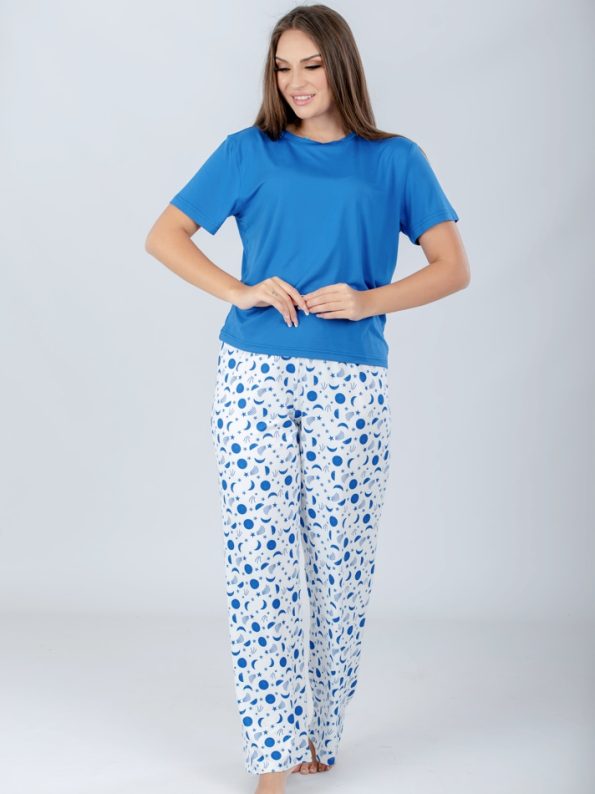 Mix Pajama Set Blue