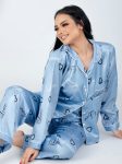 long sleeve pyjama Blue