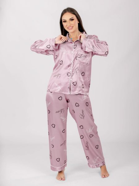 long sleeve pyjama Pink