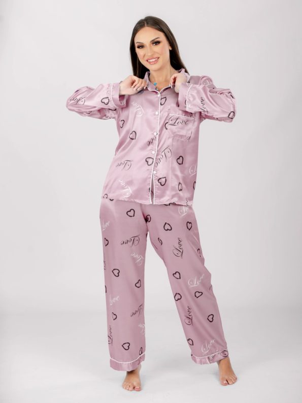 long sleeve pyjama Pink