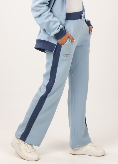Shechick  Two-Tones Blue SweatPant