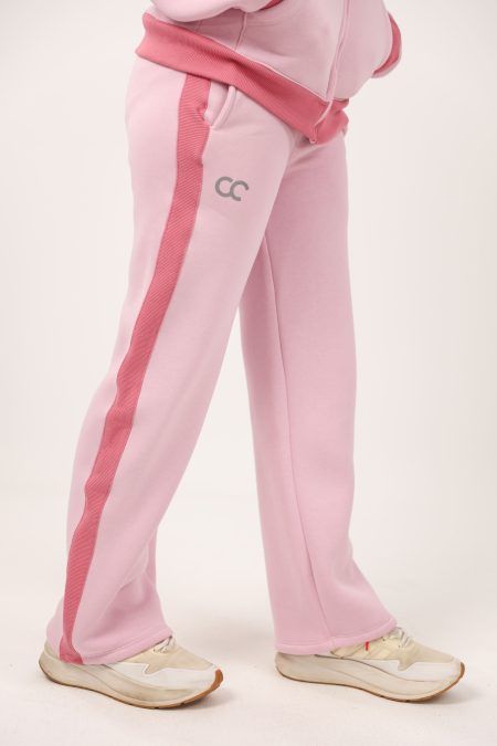 Shechick  Two-Tones Pink SweatPant
