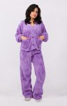 Shechick Furry Luxe Purple Pajama Set