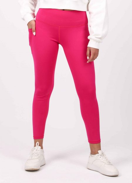 Shechick  Pink FlexFit Leggings With SidePocket