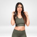 Shechick Olive ActiveFit Sports Bra